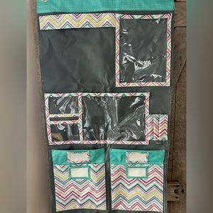 Thirty-One Wall organizer retired Chevron print